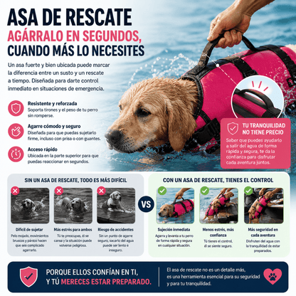 Chaleco Salvavidas para Perros PawLand™