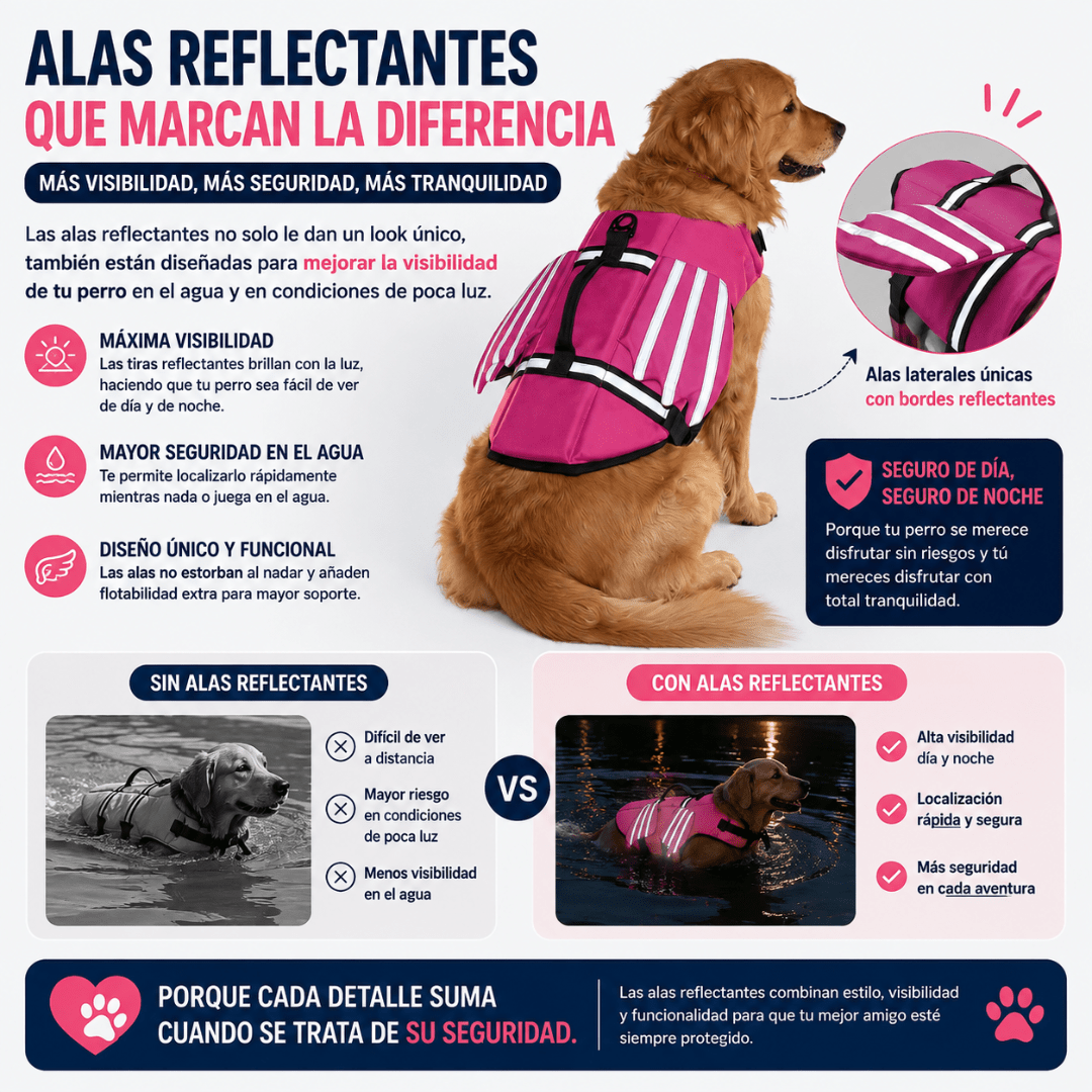 Chaleco Salvavidas para Perros PawLand™