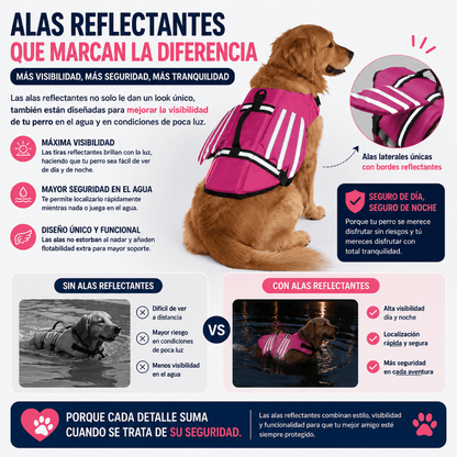 Chaleco Salvavidas para Perros PawLand™